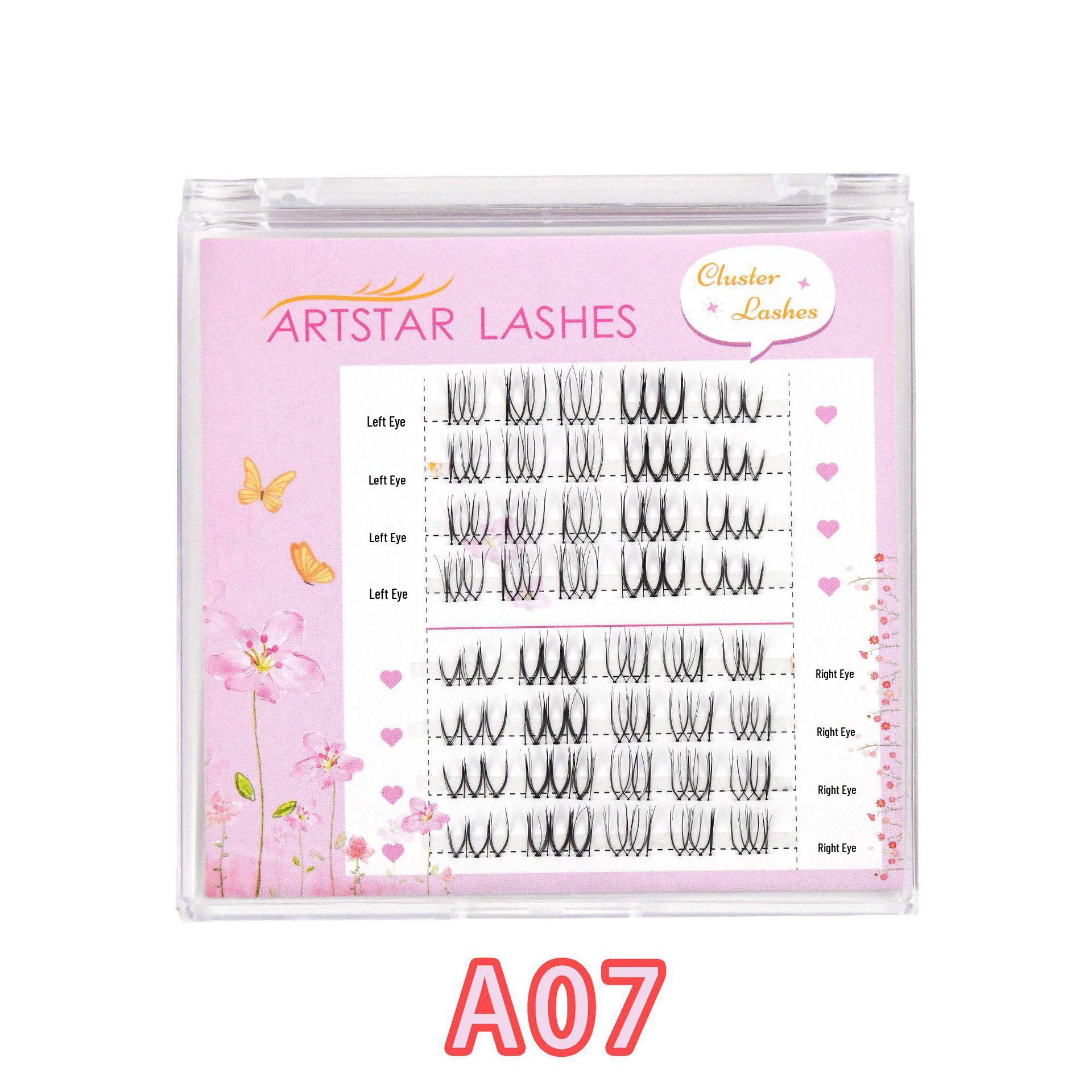 

Sunflower Self-Adhesive Extra Long False Eyelashes - No Glue, Easy Three-Step Application for Beginners