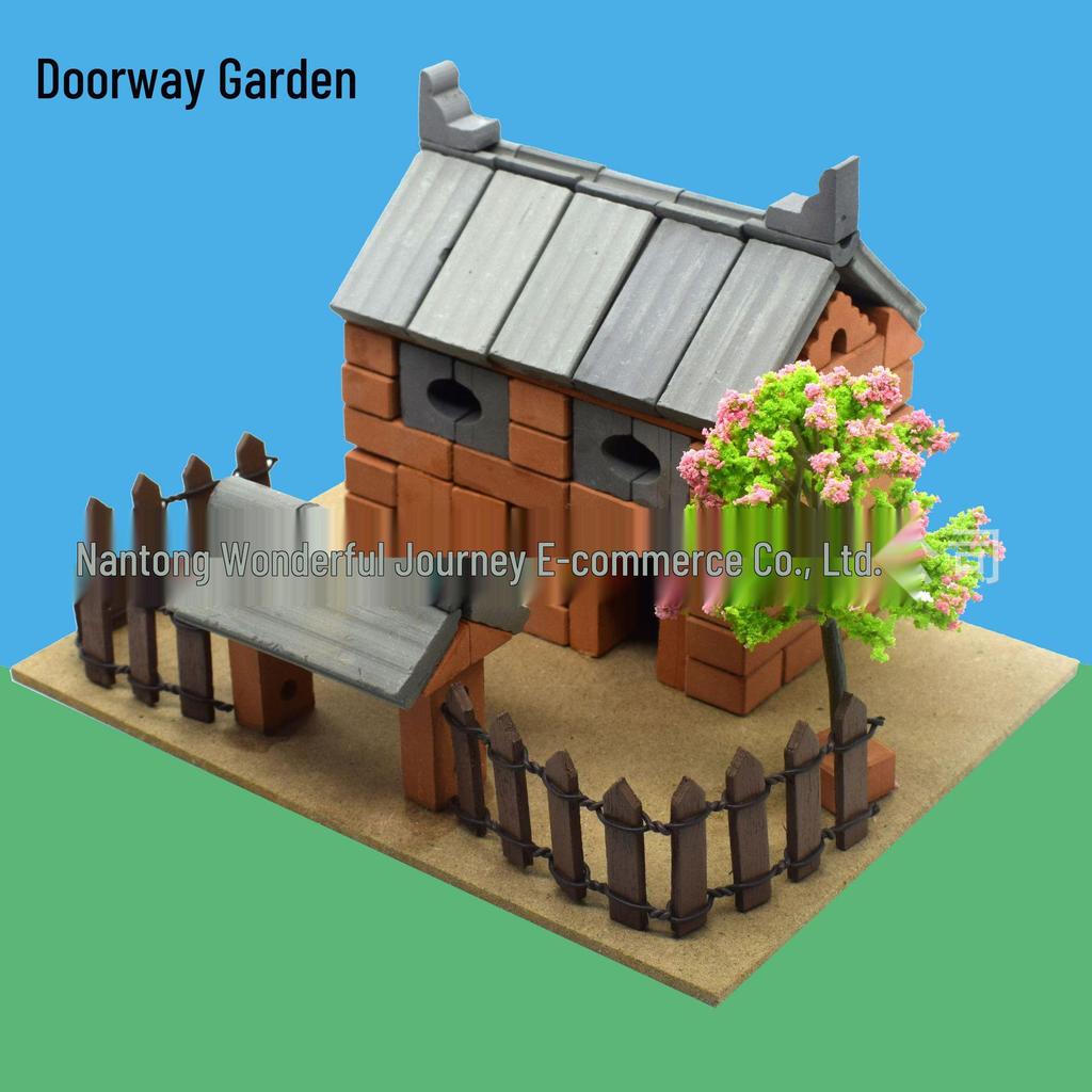 Little Bricklayer DIY Cement House Building Blocks - Educational Toy for Children