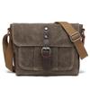 New Vintage Canvas Shoulder Bag Casual Men's and Women's Crossbody Bag Handheld Camera Bag Postman Bag for Out-of-home Travel