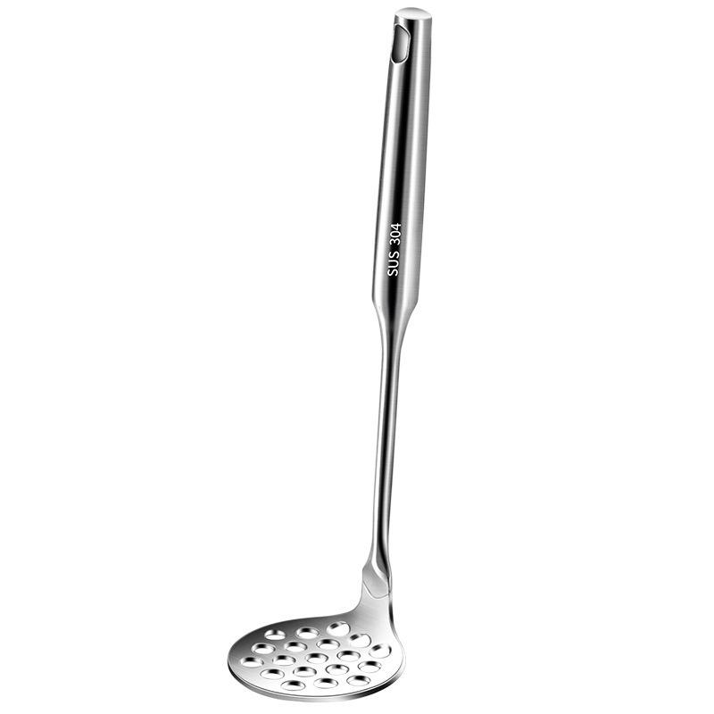304 Stainless Steel Potato Masher with Hollow Handle for Manual Use and Children's Food Preparation