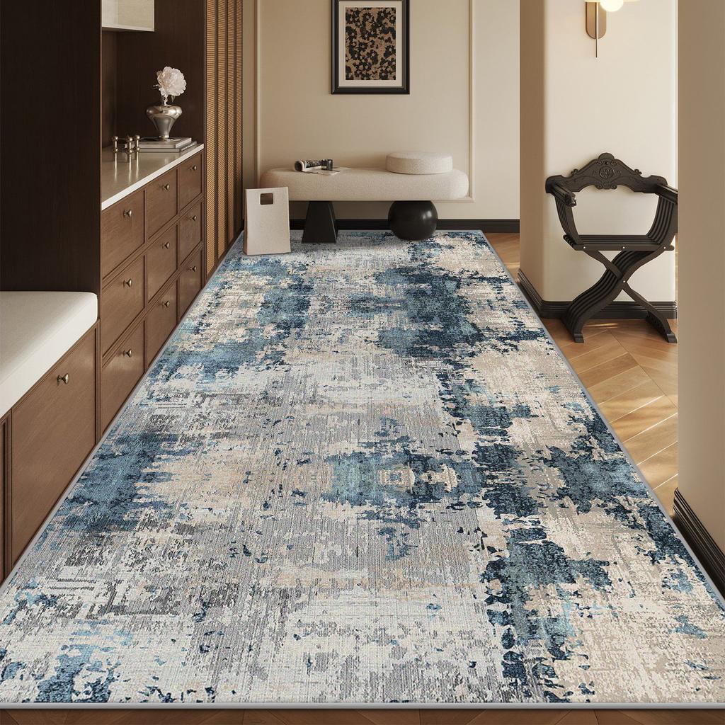 Abstract Simple Style Home Corridor Decor Carpet Soft Big Size Office Building Hallway Long Rug Easy Clean Stairway Antiskid Mat