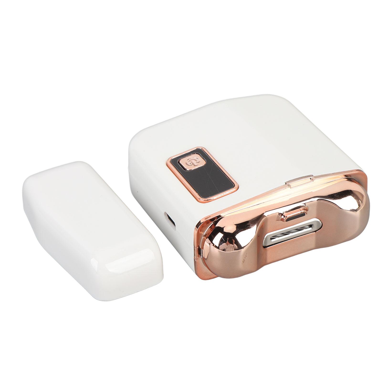 

Электрические кусачки для ногтей с белым светом, 3 скорости, дугообразное отверстие, автоматический триммер для ногтей, полировщик для ногтей