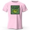 Lustiger Frosch Reine Baumwolle Bedruckt Kurzarm Herrenmode Neuer Stil Laufen Sport T-Shirt Locker Groß Weiches Oberteil