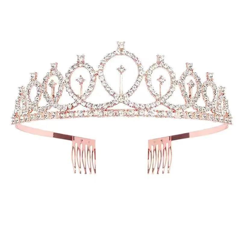 Little Princess Crown & Sash Birthday Headpiece Set