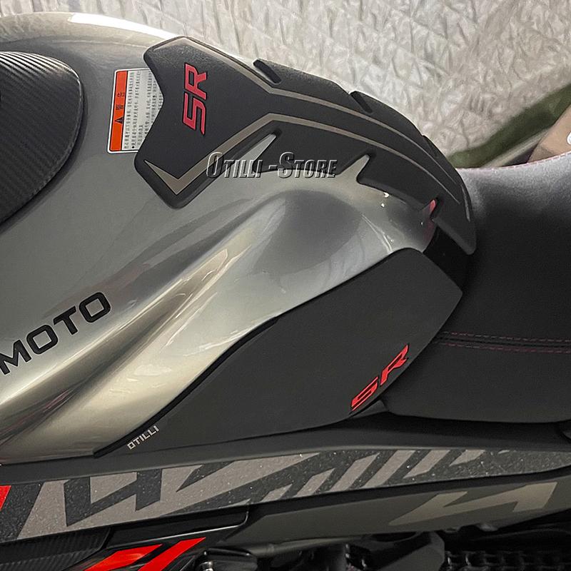 For CFMOTO 450SR 450sr 450 SR 2022 2023 2024 New Motorcycle Rubber Fuel Tank Decoration And Protection Stickers Pad Decals