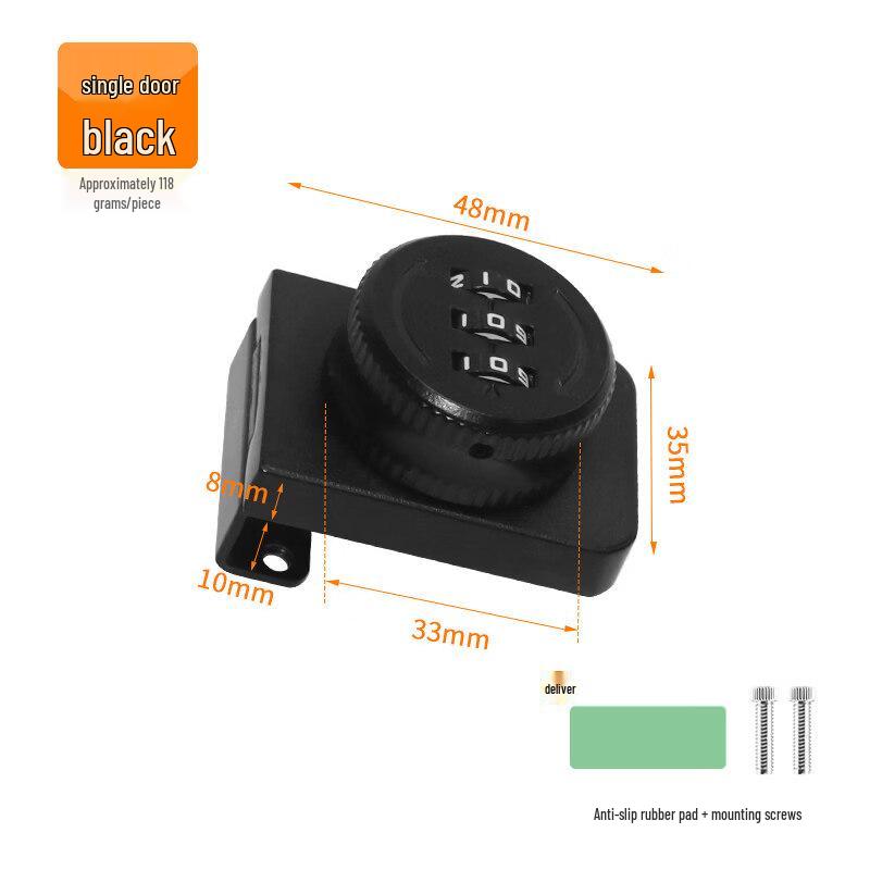 Rongyu Single Glass Door Password Lock
