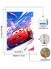DIY Diamond Painting McQueen Cross Stitch Kit Mosaic Art Diamond Painting Full Circle Diamond Home Decoration