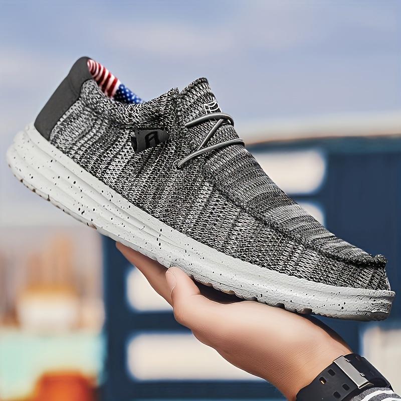 

Мужская обувь с декоративными шнурками, удобная, нескользящая, дышащая обувь, спортивная обувь, весна и лето 48 серый