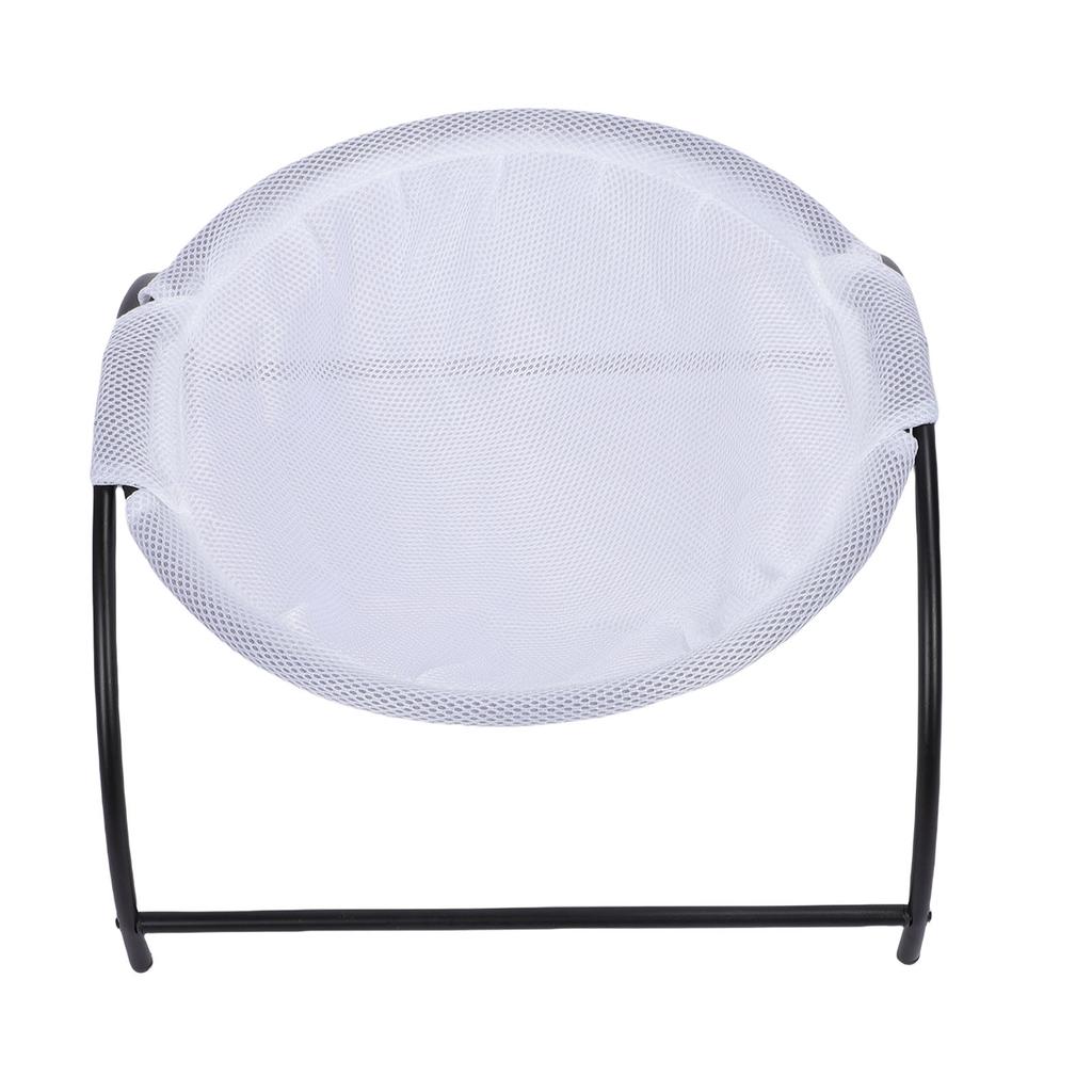 Elevated Cat Hammock Bed Breathable Mesh Removable Washable Stable Construction Pet Raised Swing Bed for Indoor Kitty