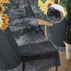 Sonnenblume Blumentopf Fensterbehandlung Tüll Moderne Transparente Vorhänge für Küche Wohnzimmer Schlafzimmer Vorhänge Dekoration