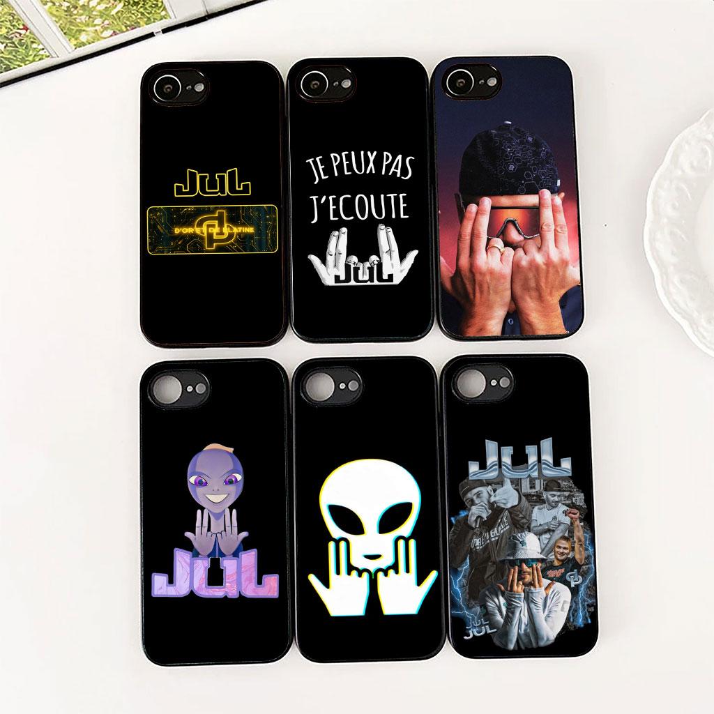 JuL C'est Pas Des Lol Silicone Phone Cover for Apple iPhone 17 Air 12 13 Pro Max Mini ProMax 7 + 8 Plus Soft Case
