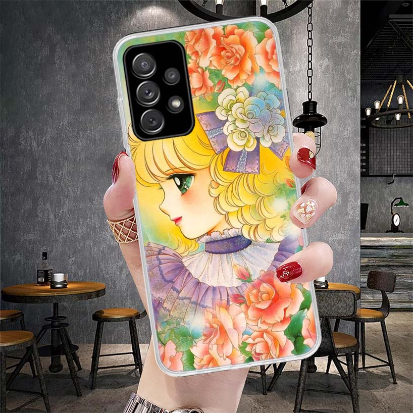 Anime Candy Phone Case For Samsung Galaxy A13 A14 A15 A16 A17 A53 A54 A55 A56 A57 A33 A34 A35 A36 A37 A23 A24 A25 A26 Galaxy A13