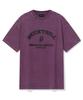 BEENTRILL Arch Logo Hashtag Pigment T-Shirt (Purple)