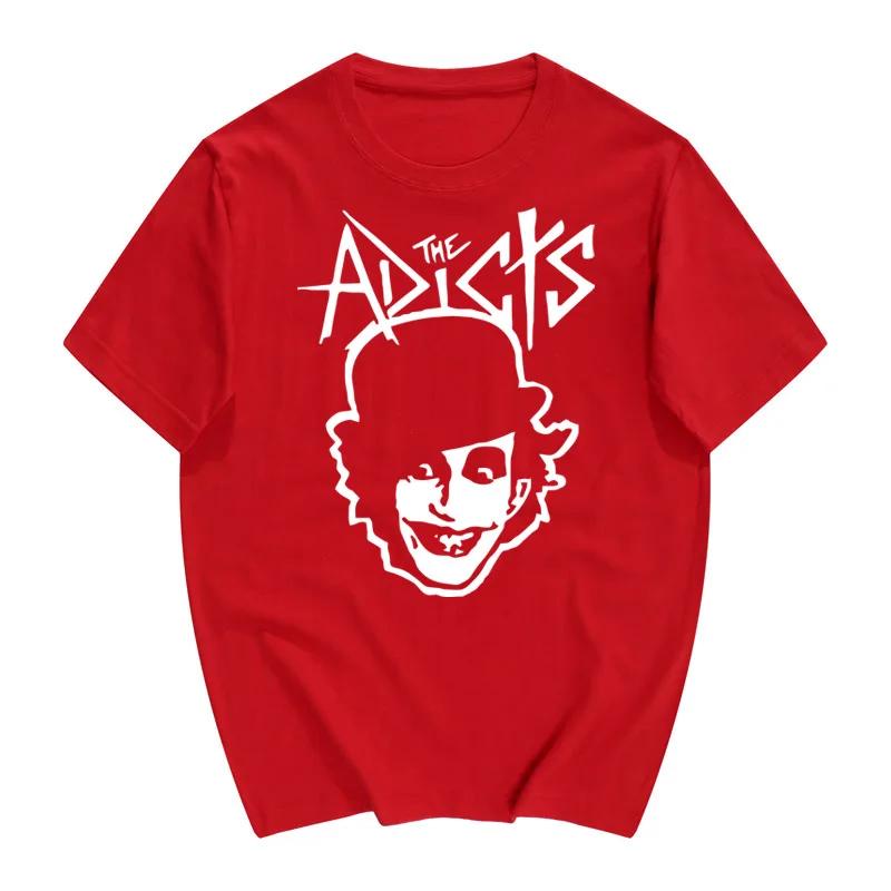 Clown Band, Music Periphery Rock ROCK Short-sleeved T-shirt Printed Crew Neck Men's Summer Half-sleeved T-shirt