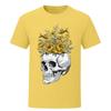 Get Lost T Shirt Skull Fish Flower Death Grim Gothic Tee Unisex Unisex Kids Gift