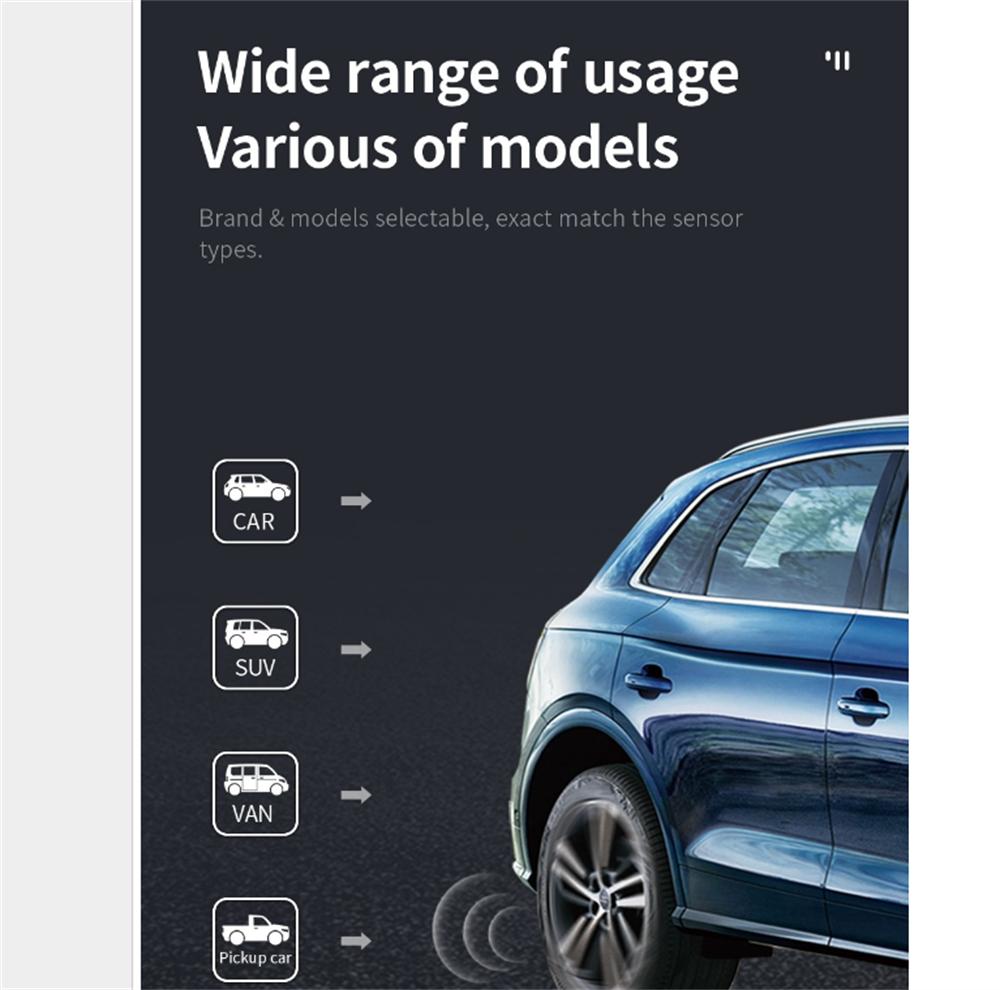 Universelles TPMS Relearn Reset Reifendruck Sensor aktivieren Aktualisierbar Mehrsprachig TPS10 Funktioniert für Auto, SUV, Van, Pickup, Kleintransporter