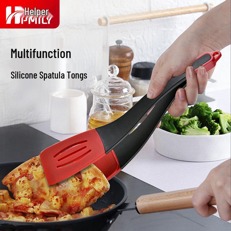 

HPMILY Silicone Kitchen Tongs & BBQ Tool Sets