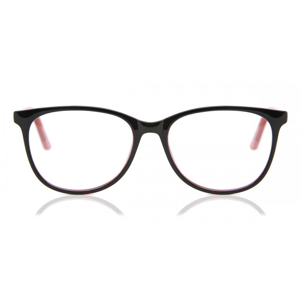 

Full Rim Square Black Smartbuy Collection Julia Cp152f Fashion Unisex Eyeglasses Black/52