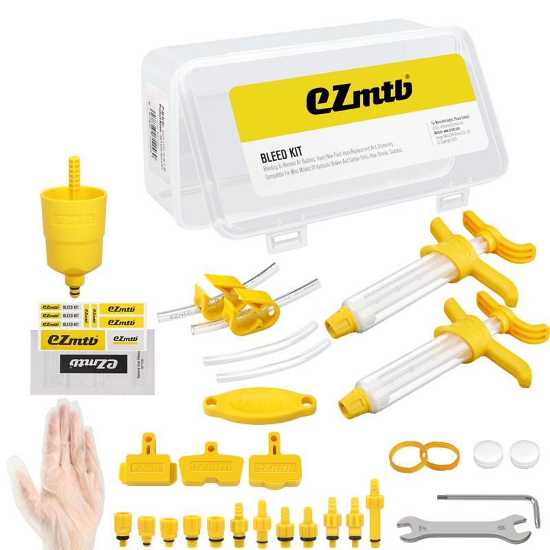 

Bicycle Brake Oil Bleed Kit Tools For SHIMANO TEKTRO SRAM NUTT Series Bike Hydraulic Disc Brake Oil Bleed Kit Brake Repair Tools Type A