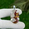 Natural Noreena Jasper Gemstone Pendant 925 Sterling Silver Jewelry For Women