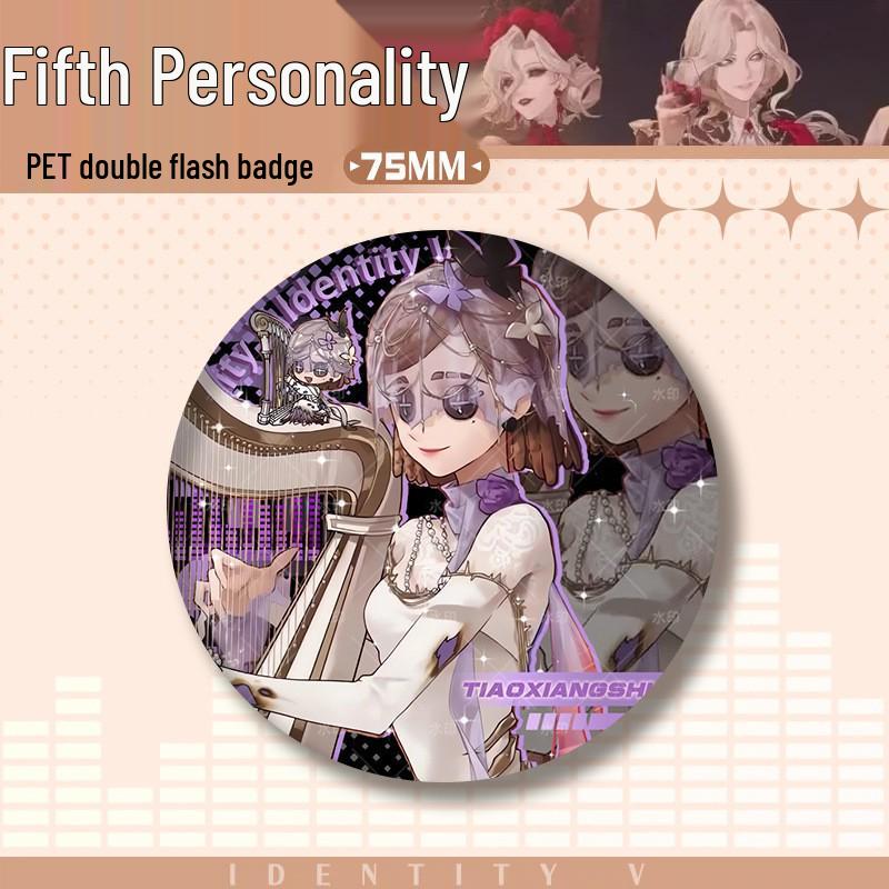 Identity V Concert Series Joseph Laser Embossed Double Flash Badge