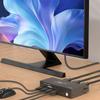 Metal HDTV Switcher For Double Monitors 4 USB3.0 Hubs Seamless Input Switching Enhances Productivity