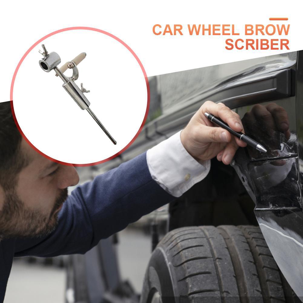 Car Wheel Eyebrow Scriber Auto Sheet Metal Dent Repair Tool Data Recovery Wheel Eyebrow Rib Line Parallel Drawing Tool