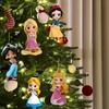 Charming Acrylic Princess Snow White Car Decoration Pendant For Festive Style