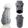 Warm Dog Sweater Universal Dog Winter Clothes  for Small Medium Dogs Chihuahua Puppy Pet