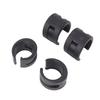 4Pcs Bike Chainstay Protector Bicycle Frame Protector Guard Pad Collision Rubber Protection Ring