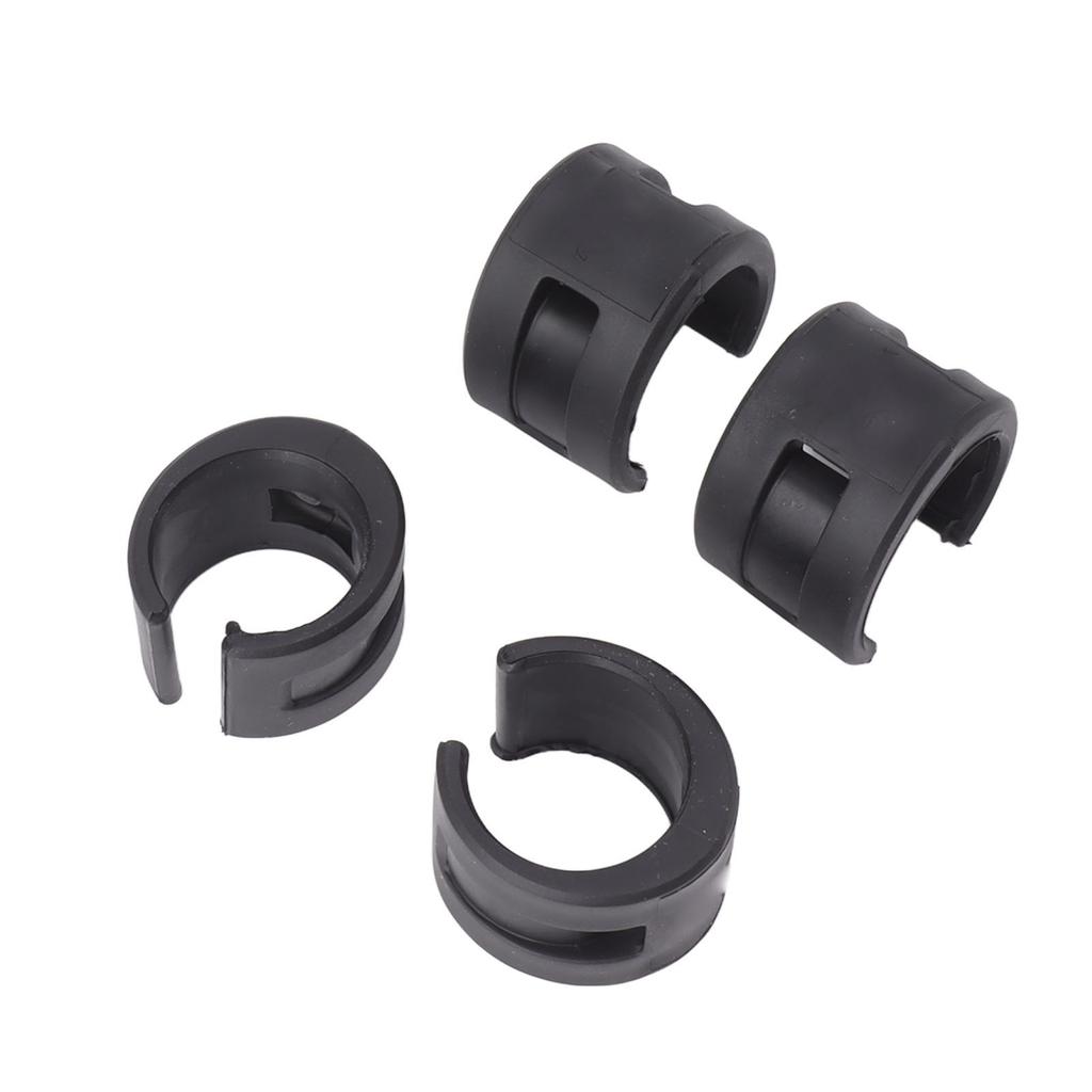 4Pcs Bike Chainstay Protector Bicycle Frame Protector Guard Pad Collision Rubber Protection Ring