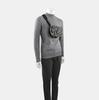 [Pre-Owned] Saddle Monogram Embroidered Leather Saddle Bag - Excellent #15AX3MA