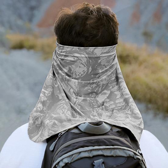 Summer Cycling Neck Gaiter Sun UV Protection Breathable Stretch Men Women Outdoor Sports Fishing Cooling Neck Drape Shield Protector