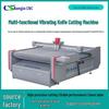 Vibrating Knife Cutting Machine for Leather, Foam, Sponge, and Cartons