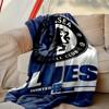 1 Stück Gemütliche Chelsea FC Decke, Leichte & Strapazierfähige Druckdecke, Perfekt für Zuhause, Sofa, Bett, Picknick, Reisen, Büro