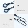 Keychains Lanyard for Securing Items Key Mobile Phones Flashlights Durability Plastic Reinforced End Easyly Setups