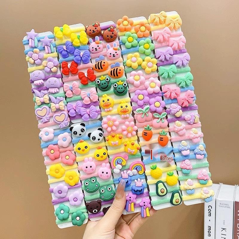 

Летние милые резинки для волос для детей - Маленькие резинки и детские кольца для волос