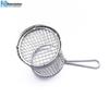 Stainless Steel Frying Basket with Skimmer, Sieve & Hook for French Fries, Fried Chicken, and Bread.