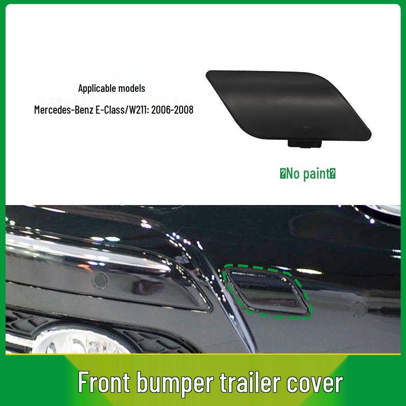 Mercedes-Benz E-Class (2006-2008) Front Bumper Trailer Cover W211 - Part Number 2118851022