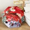 Christmas Gift Halloween Theme Bear Truck Coca Cola umbrella is suitable for all seasons, including home travel and outdoor activities Y15