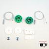 BWR5631 Window Regulator Repair Set Rear Left or Right for Mercedes S CL Class C140 W140 1992-1999 Coupe CL420 CL500 CL 600