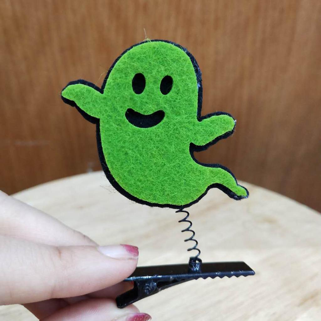 Halloween Hairpin Pumpkin Ghost Skull Buckle Headwear Festive Items PROM Party Props Small Gifts