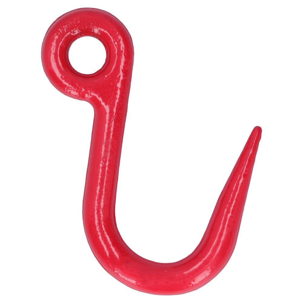 

Red Safety Hook Alloy Steel Grab Hook Durable Crane Hook Industrial Use