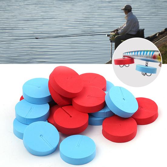 30 ks Krytky na rybářské háčky Bezpečnostní kryty Živé barvy Snadné použití Lehké Přenosné Barevné Chrániče trojháčků