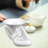 Porcelain Ceramic Tea Infuser Kung Fu Leak Filter Ceremony Accessories Strainer