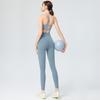 JYL Integrated Fixed Cup Sports High Strength Running Yoga Vest