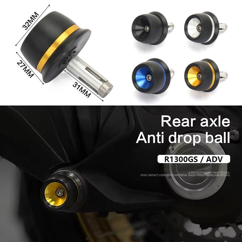 For BMW R1300GS R1300 GS R 1300 GS Adventure 2023-2025 Motorcycle Accessories Rear Wheel Axle Crash Sliders Fall Protection