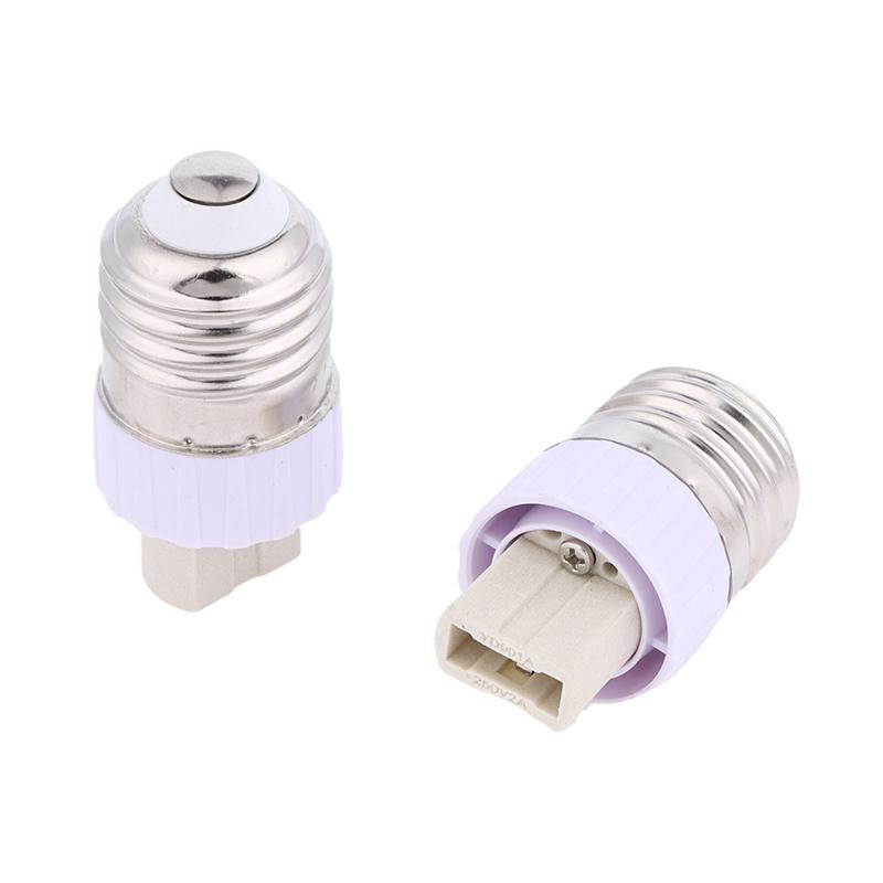 1/6 Stück E27 zu G9 Lampenkonverter Glühbirnenadapter Lampenfassungskonverter Weiß Konversionsschraubkopf Glühbirnensockelhalter Verlängerung