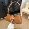 Chic Mini Shoulder Bag 2024 Spring Casual Handbag Trendy Commuter Bag