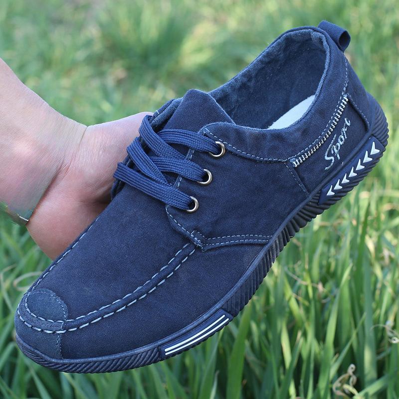 Men's fashion old Beijing cloth shoes men's shoes men's cotton shoes work shoes canvas shoes cloth shoes